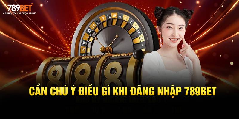 Cần chú ý điều gì khi đăng nhập 789BET