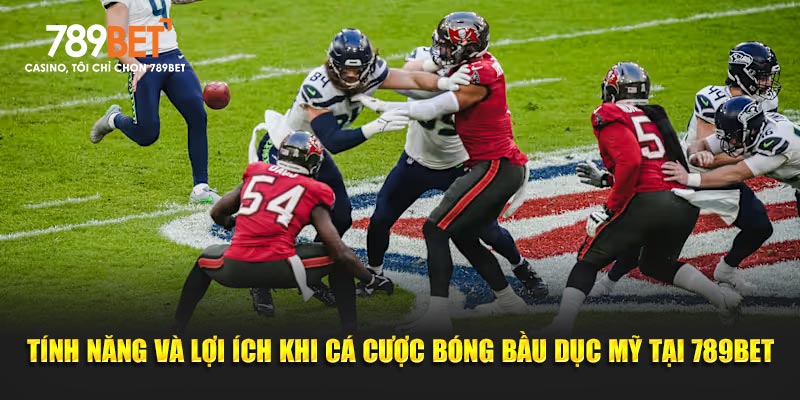 Tính năng và lợi ích khi cá cược bóng bầu dục Mỹ tại 789bet